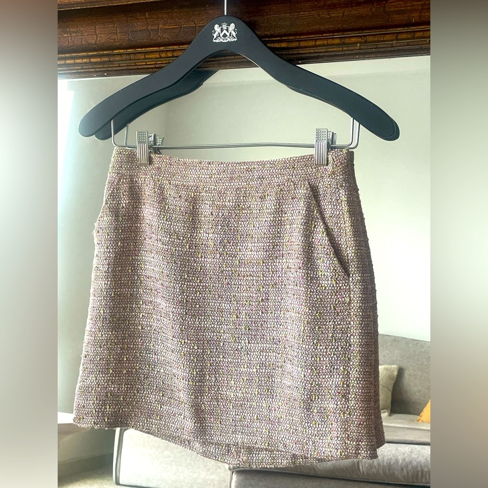 J. Crew Tweed Skirt with Pockets Size 0